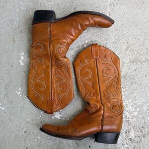 Larry Mahan vintage cowboy boots